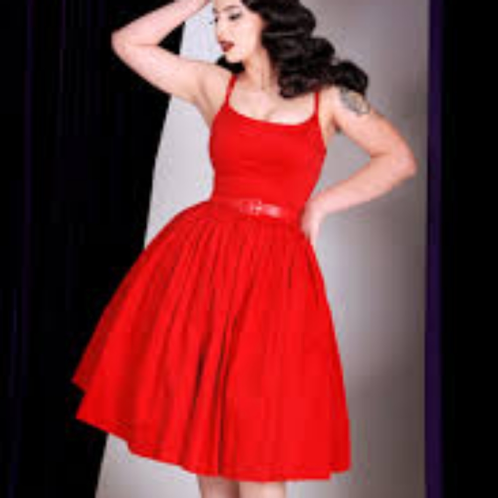 XS Red Jenny BNWT Pinup Girl Clothing